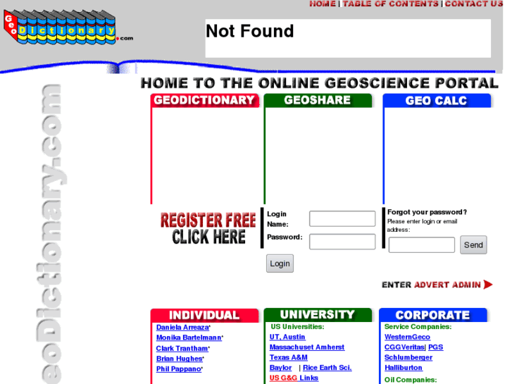 www.geodictionary.com