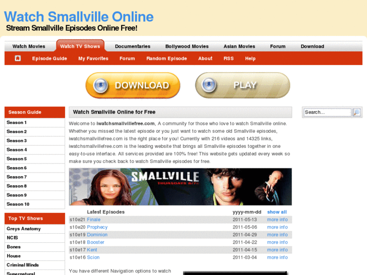 www.iwatchsmallvillefree.com