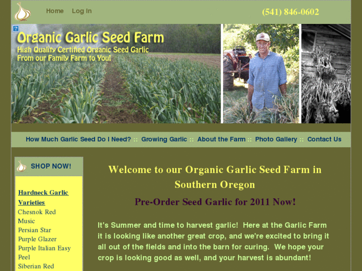 www.organicgarlicseedfarm.com