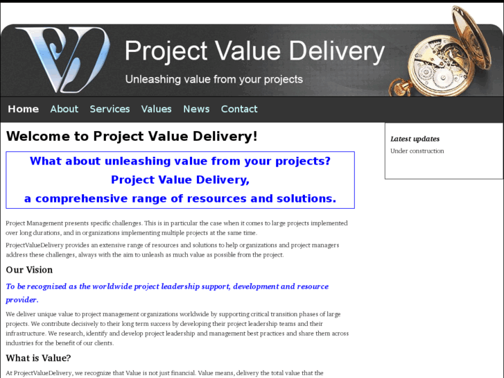 www.projectvaluedelivery.com