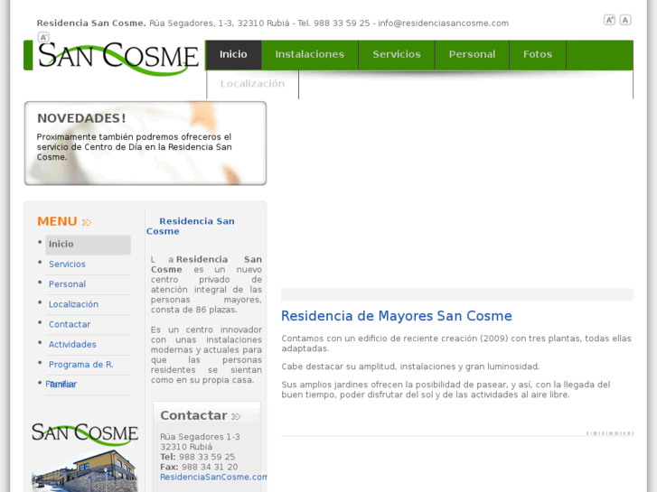 www.residenciasancosme.com