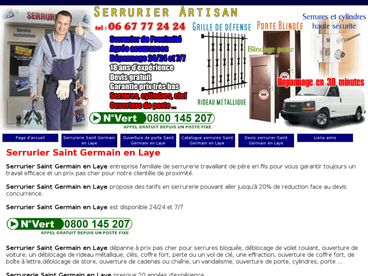 www.serrurierssaintgermainenlaye.net