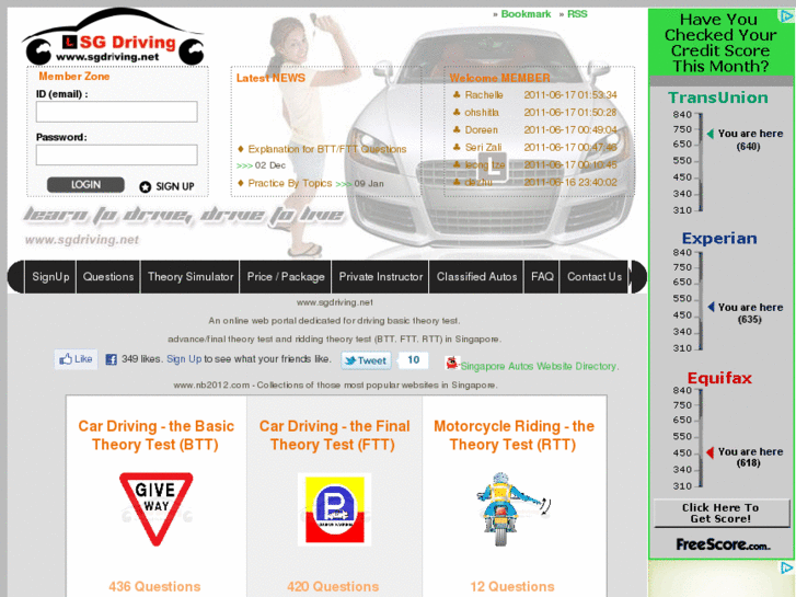 www.sgdriving.net