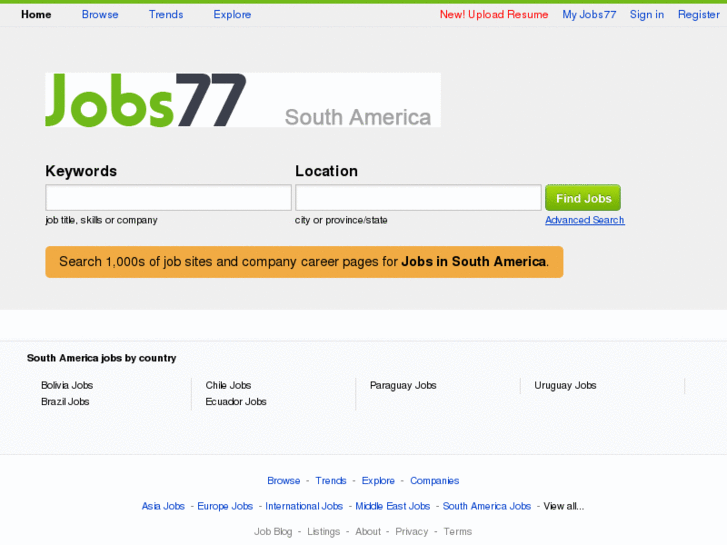 www.southamericajobs77.com