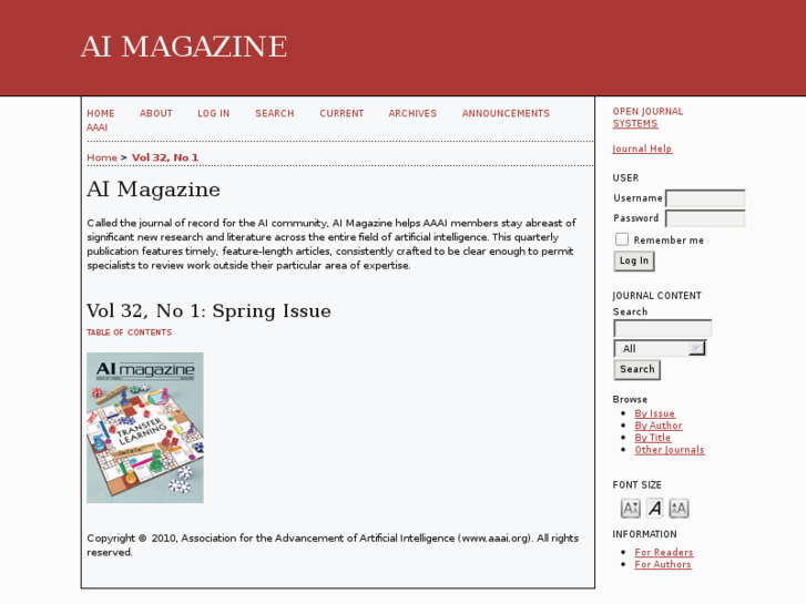 www.aimagazine.org