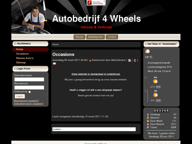 www.autobedrijf4wheels.com