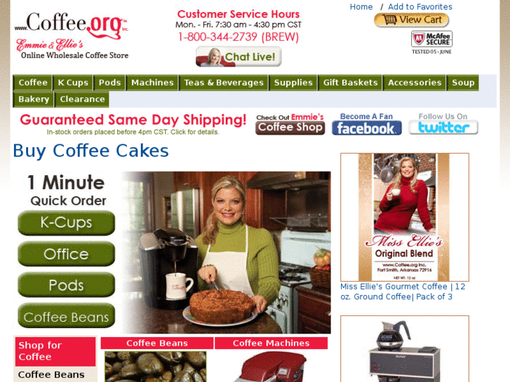 www.buycoffeecakes.com