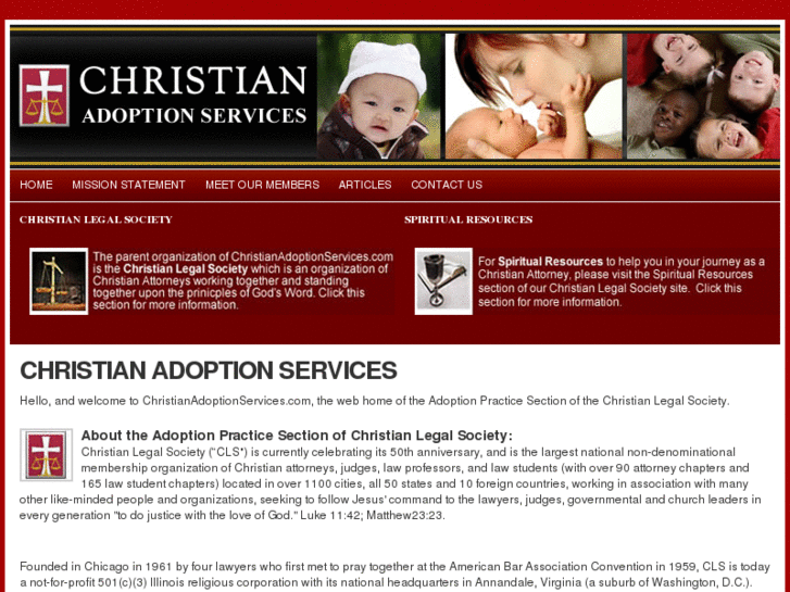 www.christianadoptionservices.com