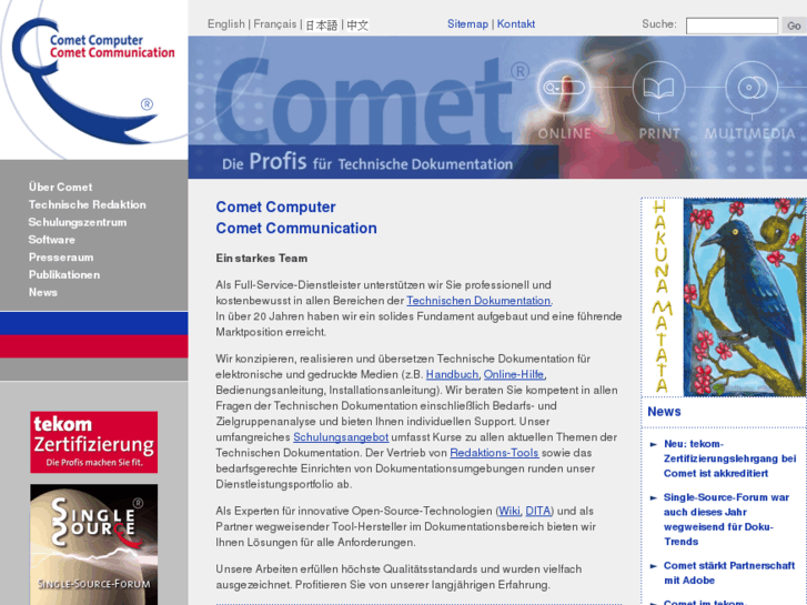 www.comet.de