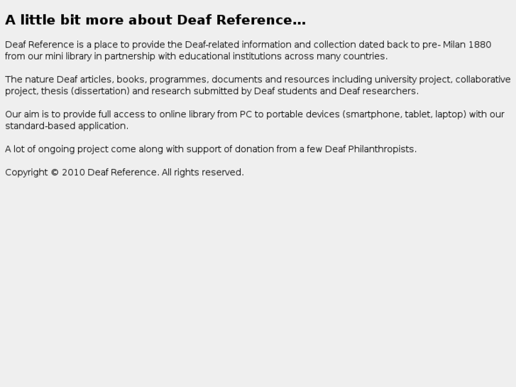 www.deafreference.com
