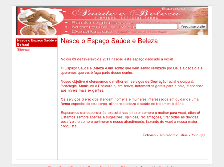 www.espacosaudeebeleza.com