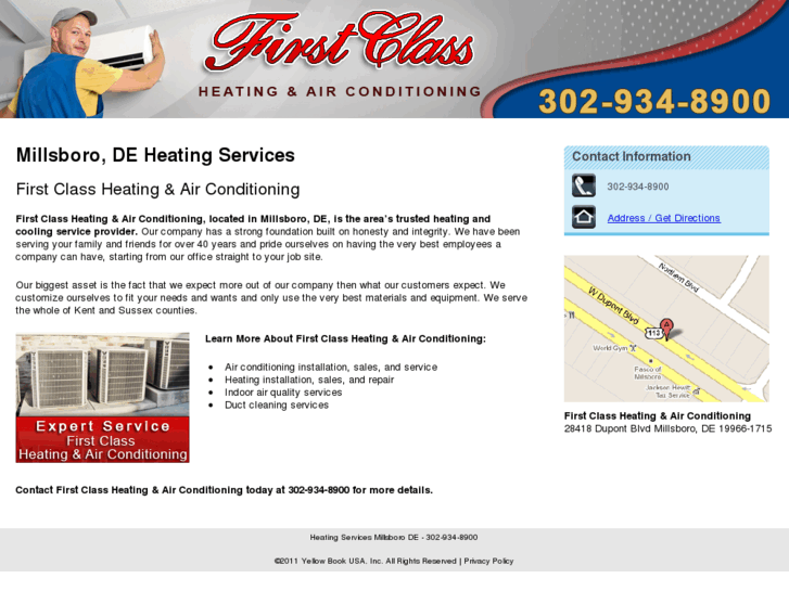 www.firstclasshvacde.com