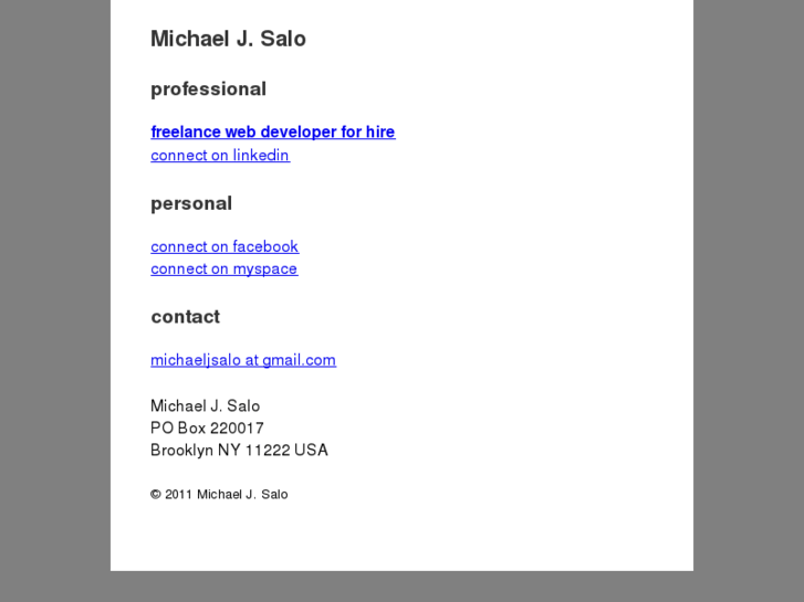 www.michaeljsalo.com