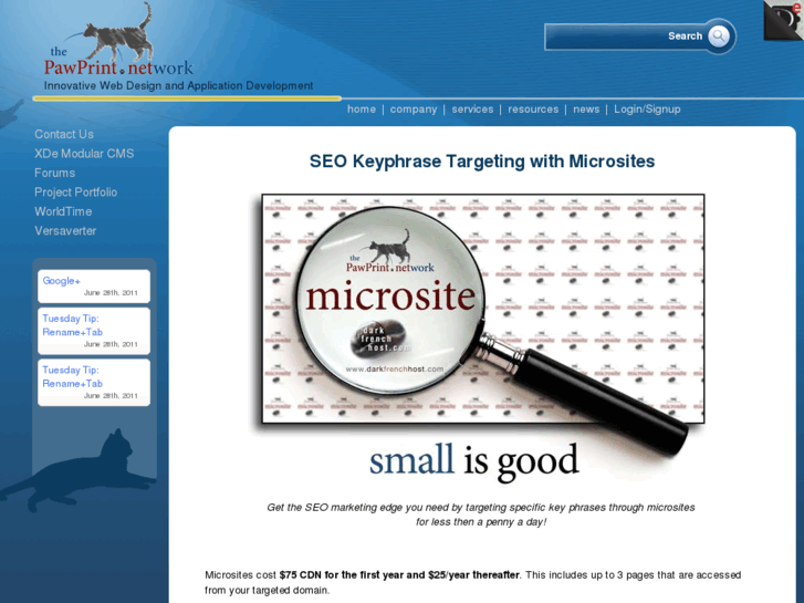 www.micrositecentral.com