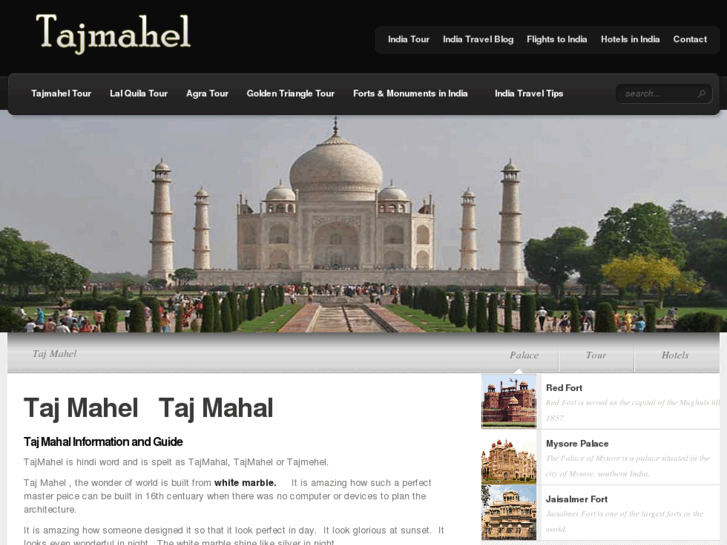 www.tajmehal.info