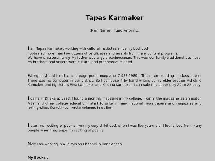 www.tapaskarmaker.com