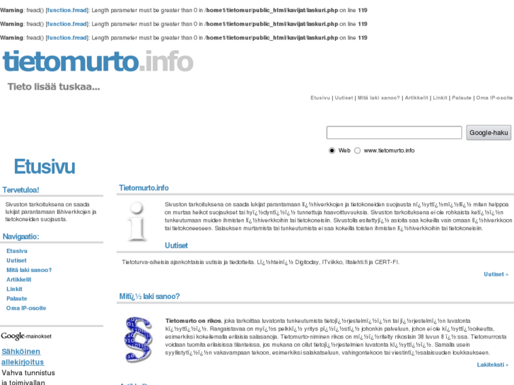 www.tietomurto.info