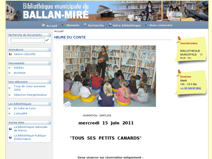 www.bibliotheque-ballan-mire.net