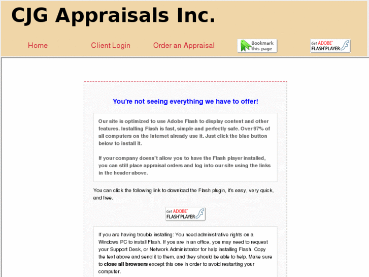 www.cjg-appraisals.com