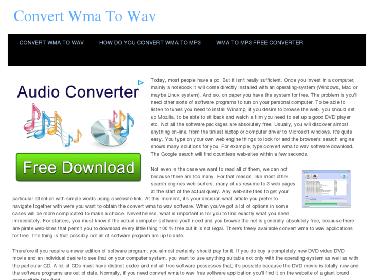 www.convertwmatowav.com