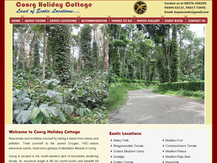 www.coorgholidaycottage.com