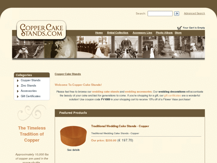 www.coppercakestands.com