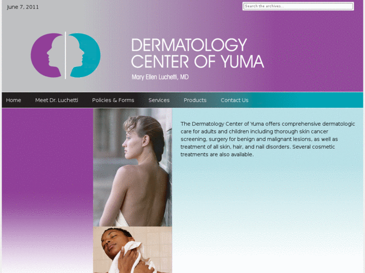 www.dermatologycenterofyuma.com