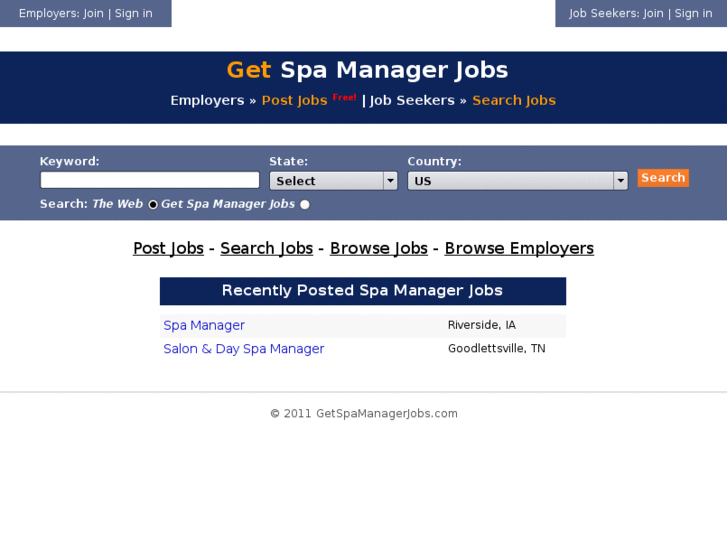 www.getspamanagerjobs.com