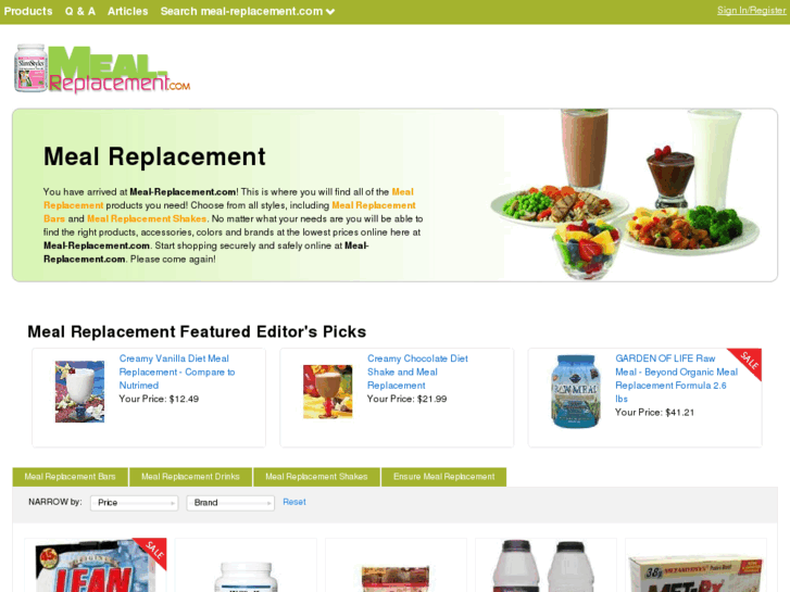 www.meal-replacement.com