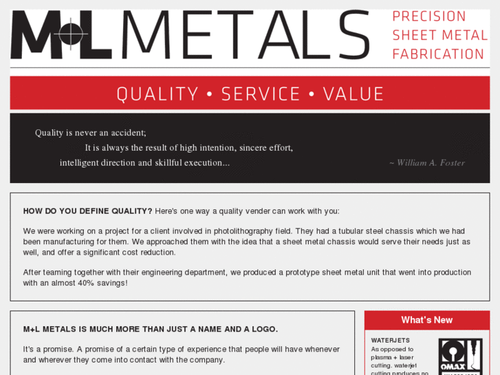 www.mlmetalsllc.com