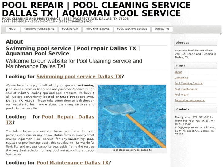 www.poolrepairservice-dallas.info