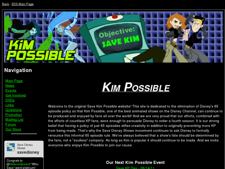 www.savekimpossible.org