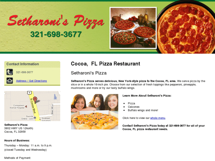 www.setharonispizza.com