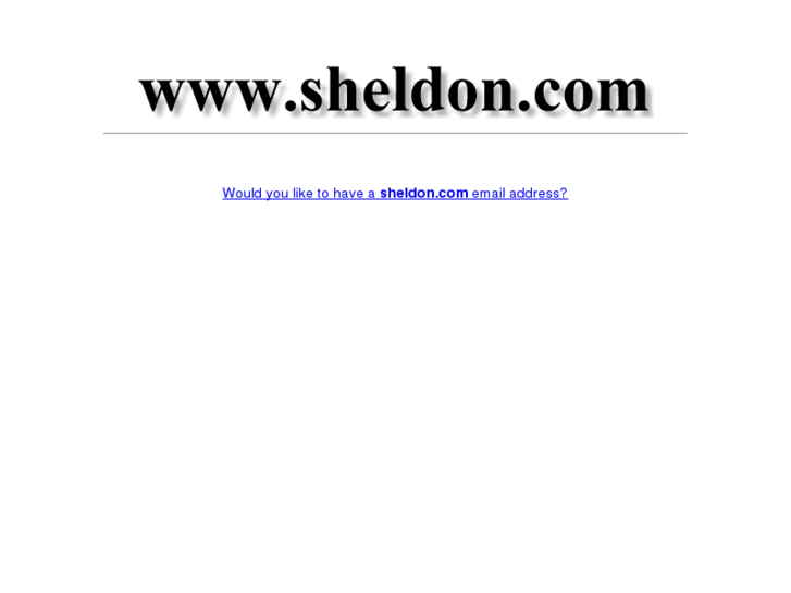 www.sheldon.com