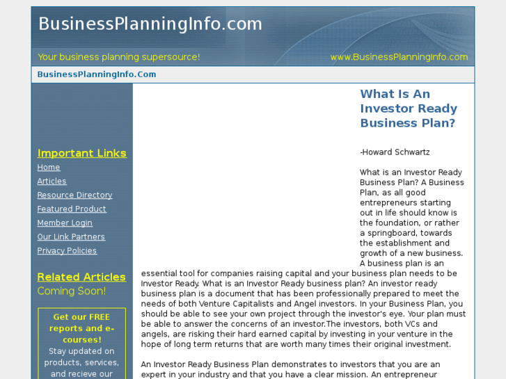 www.businessplanninginfo.com