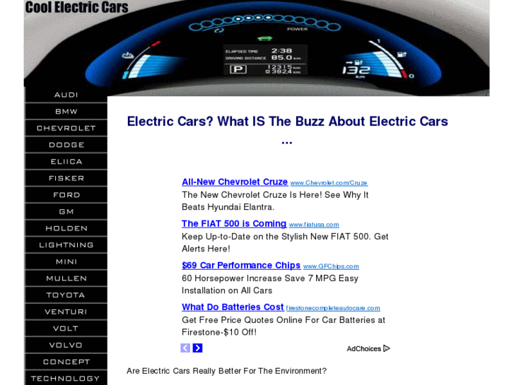 www.cool-electric-cars.com