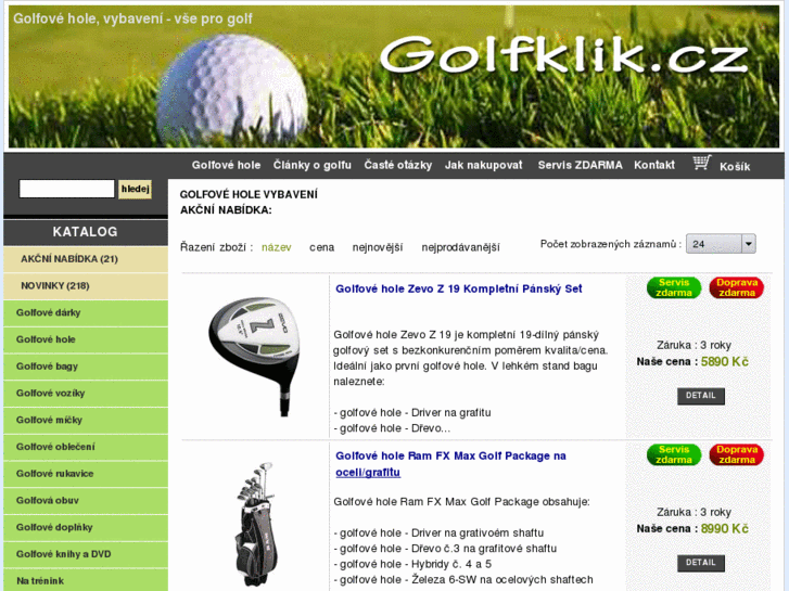 www.golfklik.cz