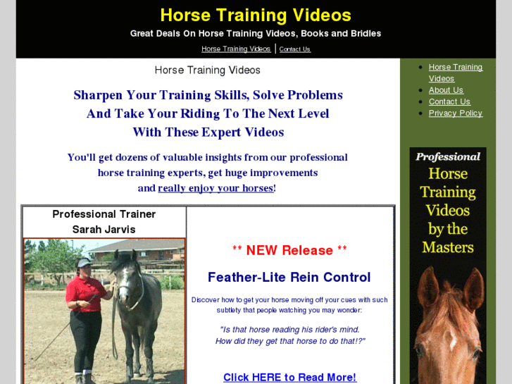 www.horsetrainingvideosnow.com