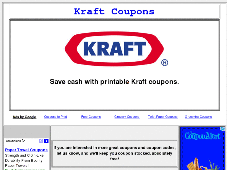 www.kraftcoupons.net