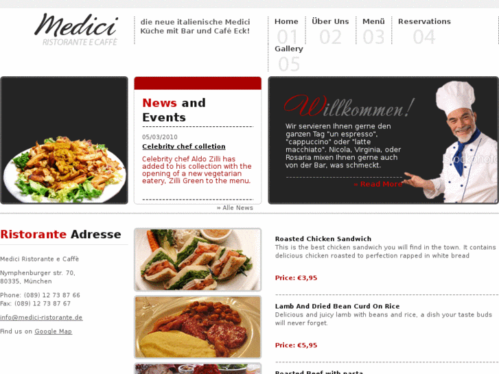 www.medici-ristorante.com