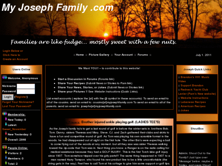 www.myjosephfamily.com