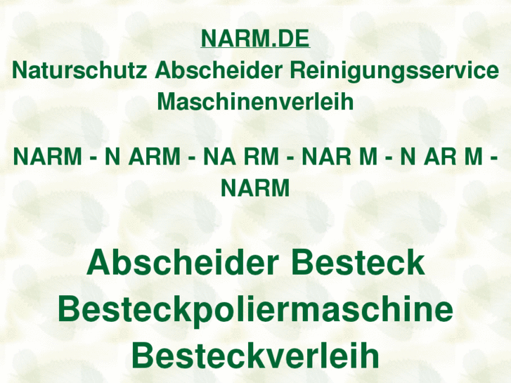 www.narm.de