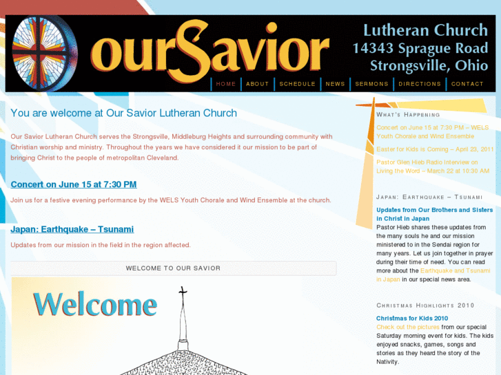 www.oursaviorlutheran.net