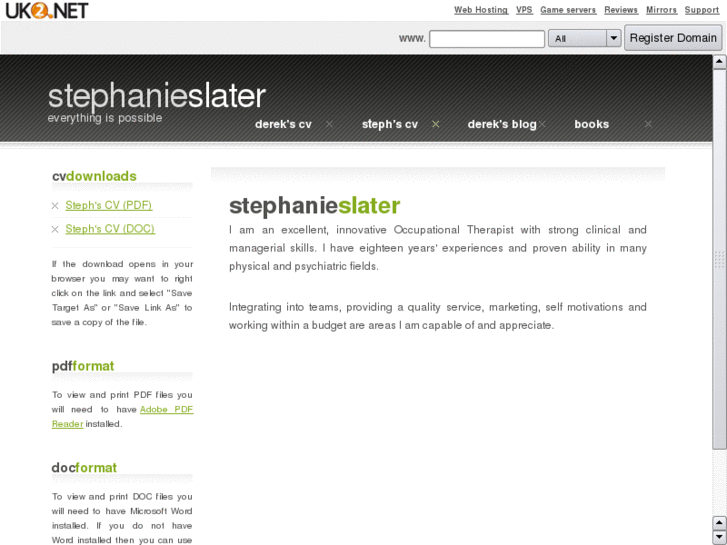 www.stephanieslater.com