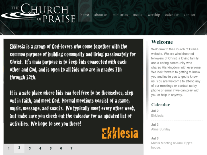 www.thechurchofpraise.org