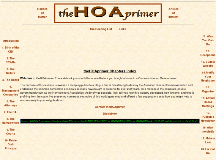 www.thehoaprimer.org