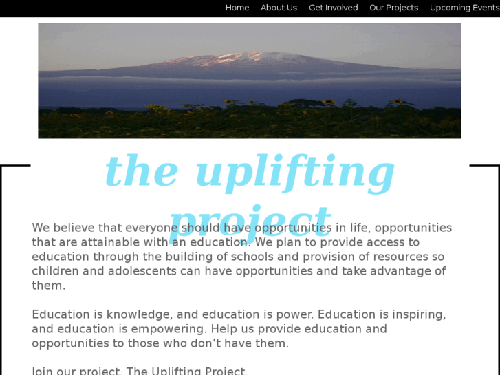 www.theupliftingproject.com