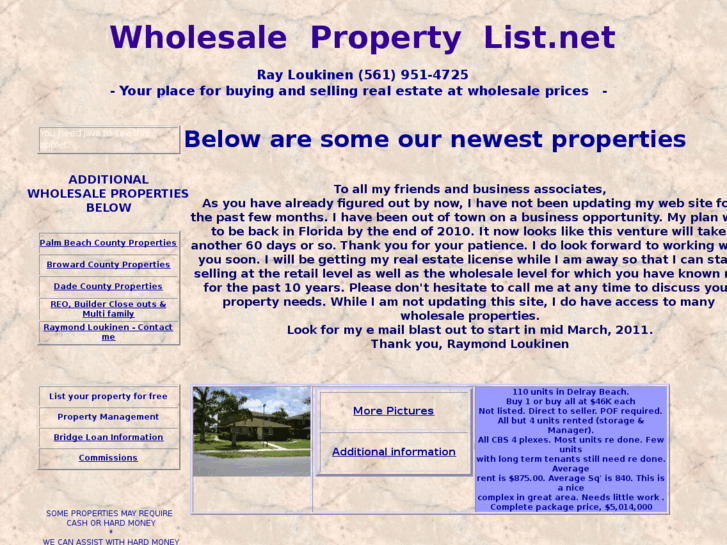 www.wholesalepropertylist.net
