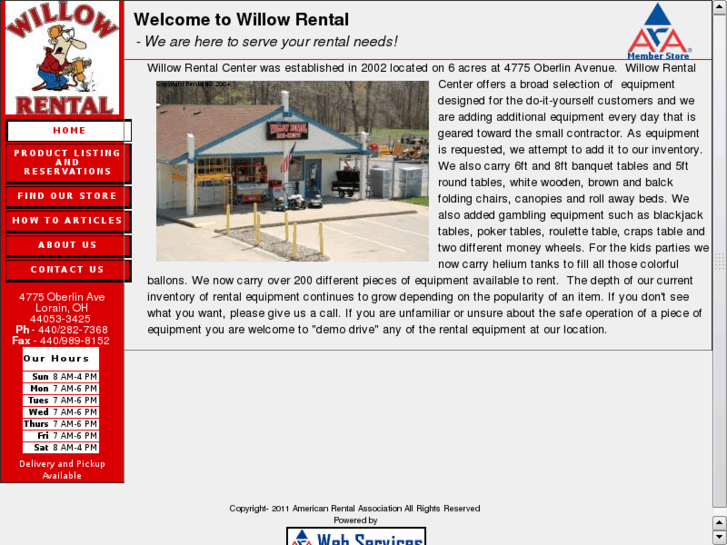 www.willowrental.com