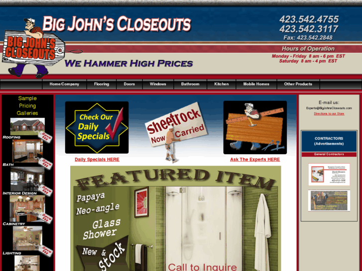 www.bigjohnscloseouts.com